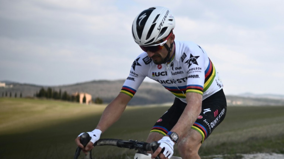Fl&egrave;che wallonne: Alaphilippe avec Evenepoel