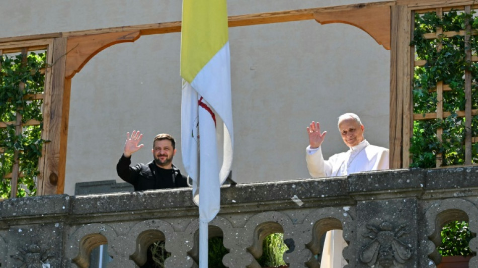Zelenski se re&uacute;ne con el papa antes de una conferencia sobre la reconstrucci&oacute;n de Ucrania