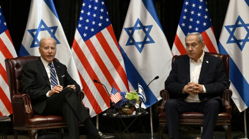 Netanyahu se re&uacute;ne com Biden e Harris para abordar guerra em Gaza