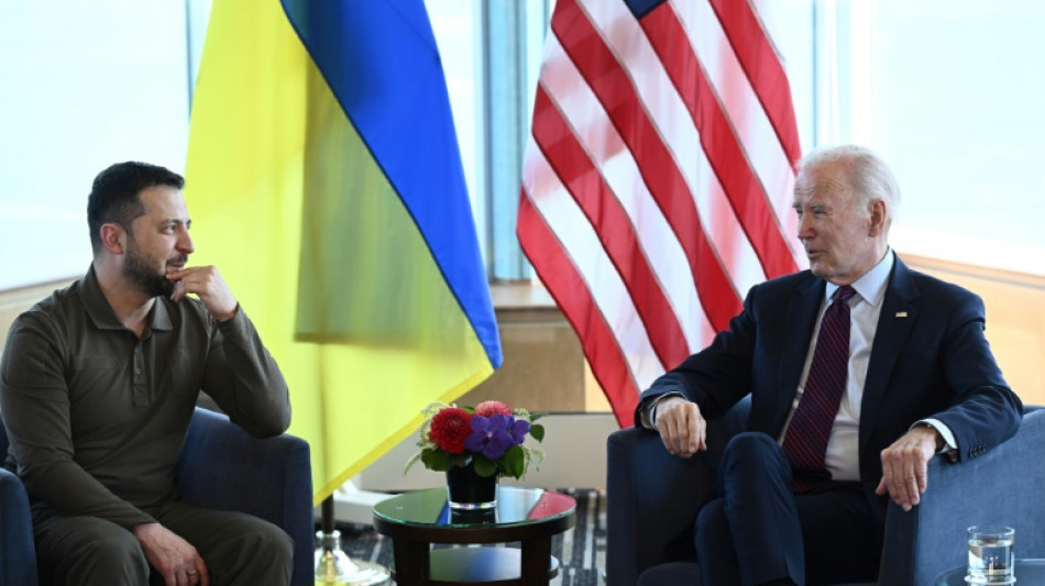 Biden k&uuml;ndigt bei Treffen mit Selenskyj in Japan neue Waffenlieferung f&uuml;r Ukraine an
