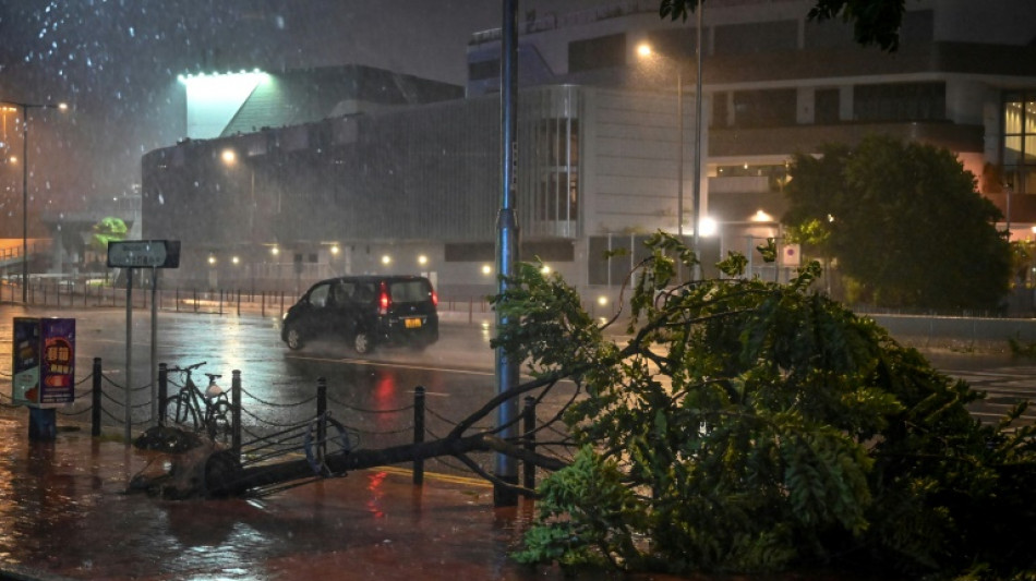 Saola touche terre dans le sud de la Chine, r&eacute;trograd&eacute; au rang de typhon violent