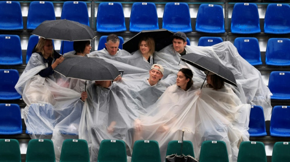 Monte-Carlo: la pluie perturbe la troisi&egrave;me journ&eacute;e