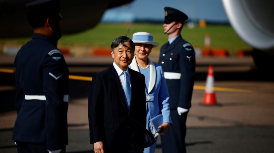 Banquet royal &agrave; Londres pour le couple imp&eacute;rial japonais en visite d'Etat