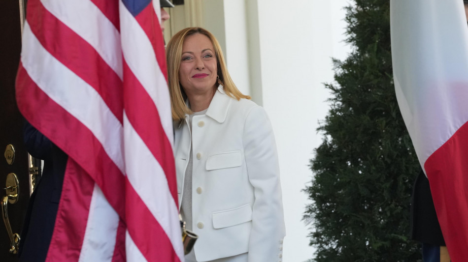 Meloni riceve Vance a Palazzo Chigi