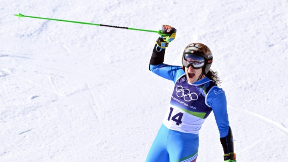 History-maker Brignone completes Olympic fairy tale as Shiffrin's medal misery continues