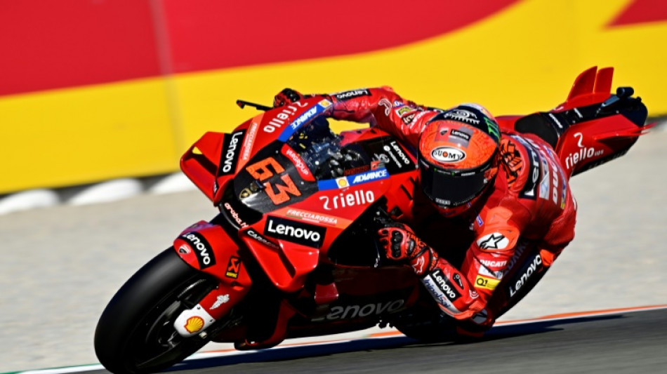 Miller fastest in Valencia MotoGP practice, Bagnaia ninth