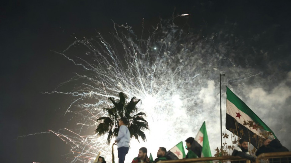 Los sirios celebran el primer año de la caída de Bashar al Asad  