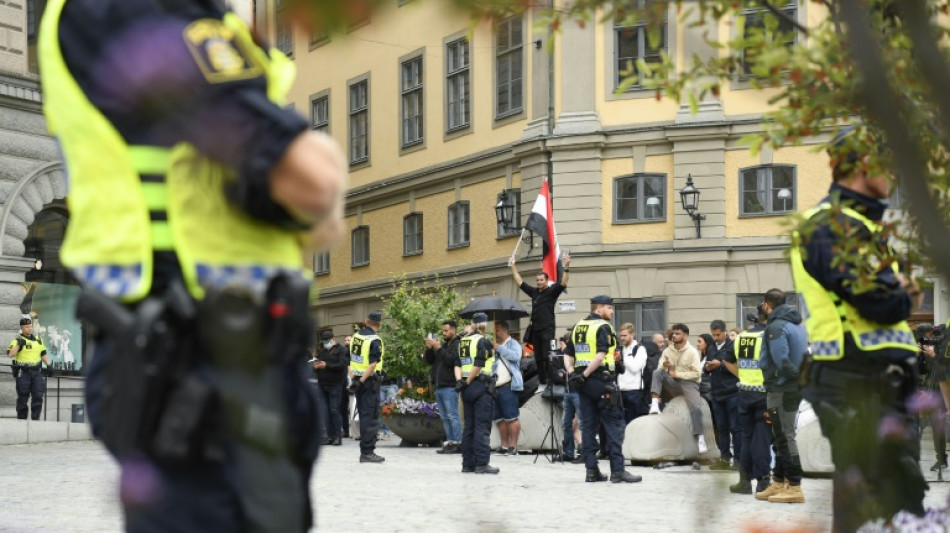 Irakische Aktivisten sch&auml;nden in Schweden erneut &ouml;ffentlich einen Koran 