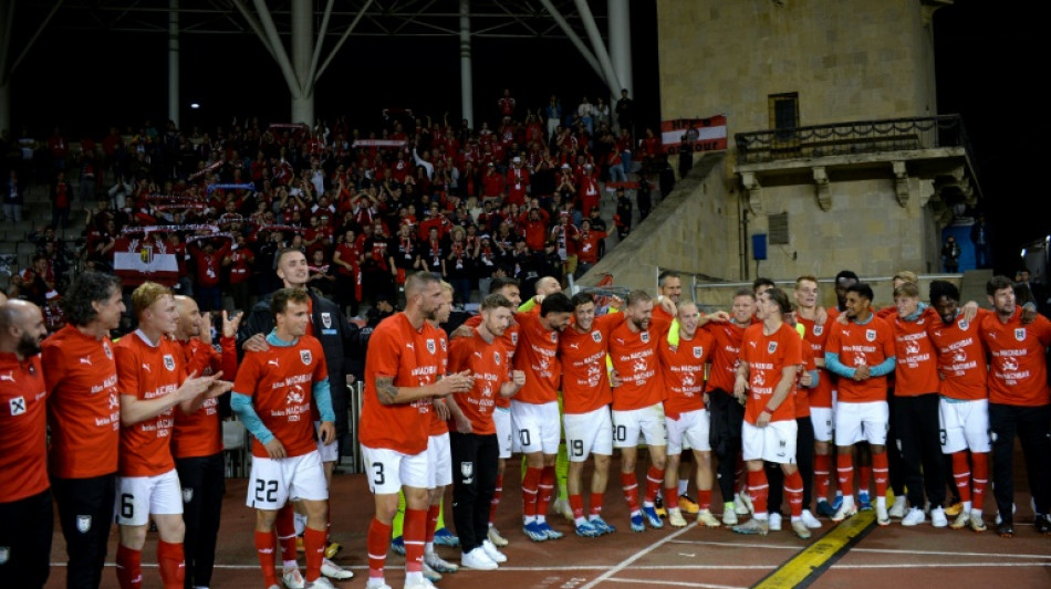 Austria beat Azerbaijan to qualify for Euro 2024