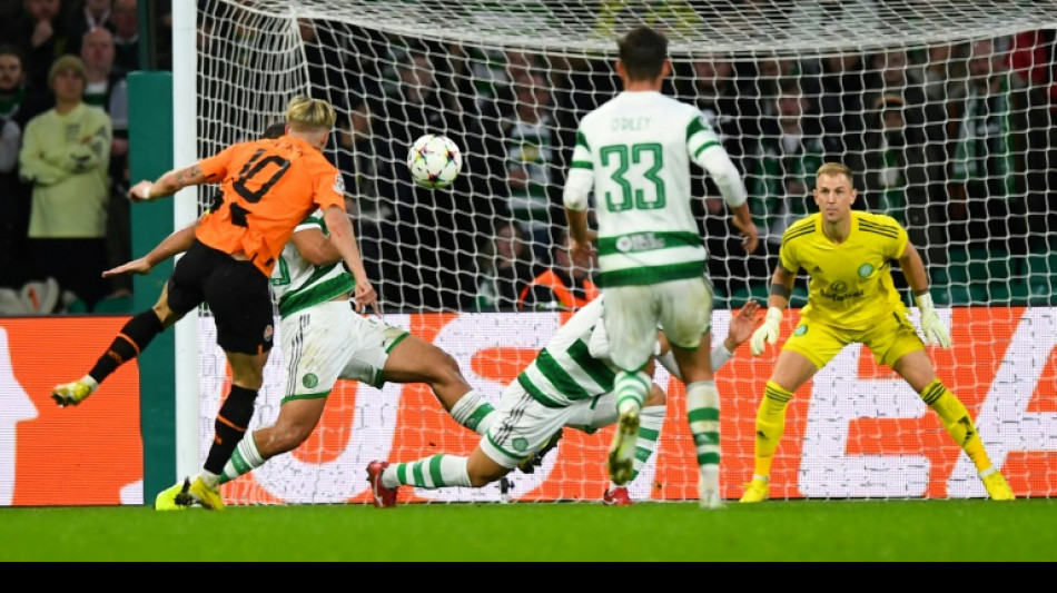 Mudryk keeps Shakhtar dream alive as Celtic crash out of Europe 