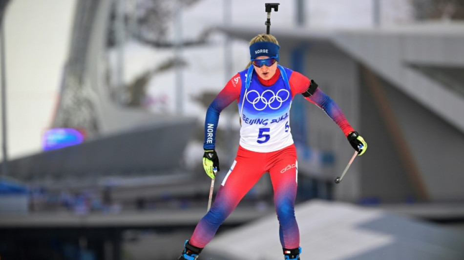 JO-2022: la Norv&eacute;gienne Roeiseland en or sur le sprint de biathlon, les Fran&ccedil;aises loin