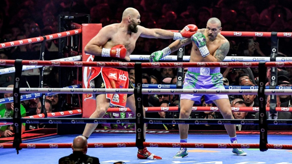 R&eacute;trospective 2024: Oleksandr Usyk roi des poids lourds 