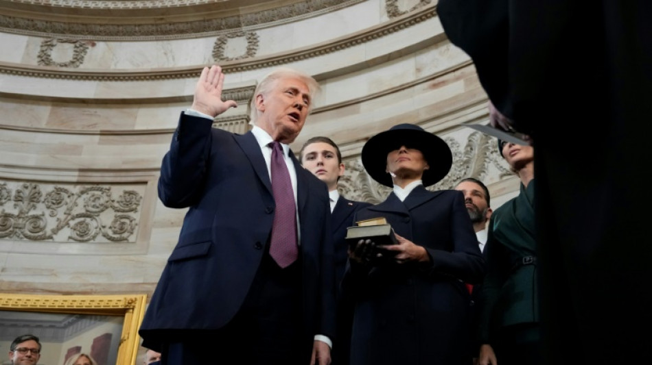 Trump a lev&eacute; un montant record de 239 millions de dollars pour son investiture de 2025