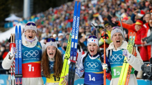 JO: le relais mixte en biathlon en or, premier titre de la France &agrave; Milan Cortina