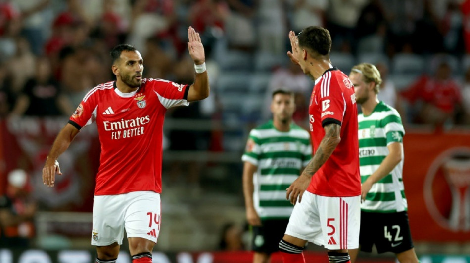 Benfica vence Sporting (1-0) e conquista Superta&ccedil;a de Portugal