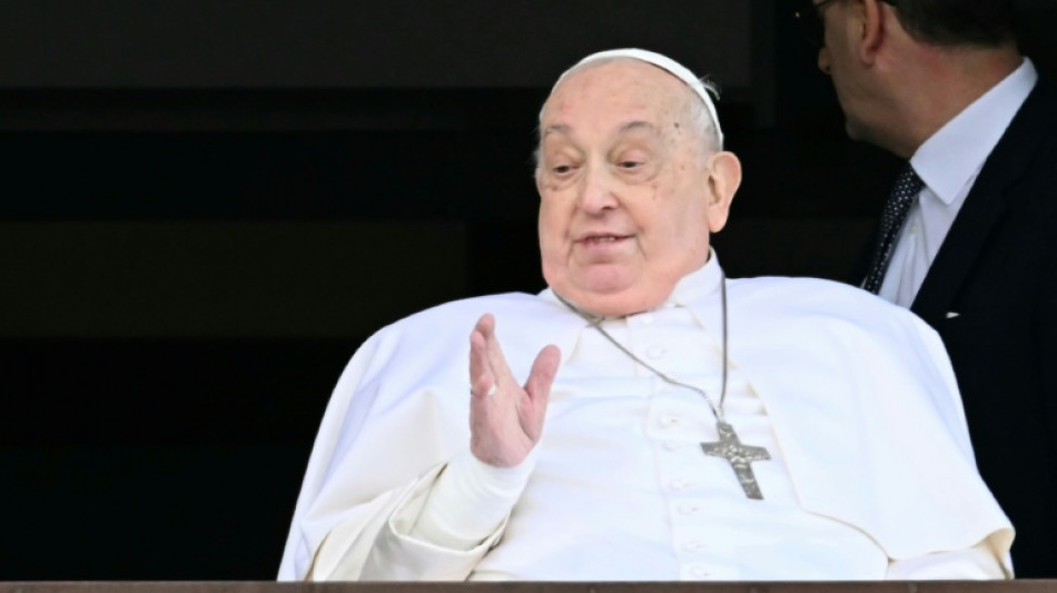 Convalescing pope says illness is universal as misses another Angelus