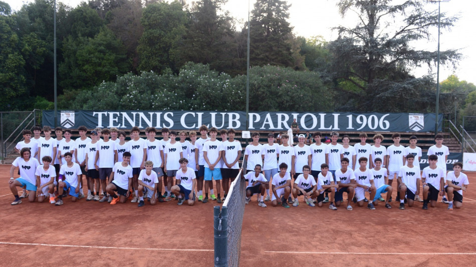 Tennis: al Tc Parioli al via campionati italiani U15 in memoria di Mattia Maselli