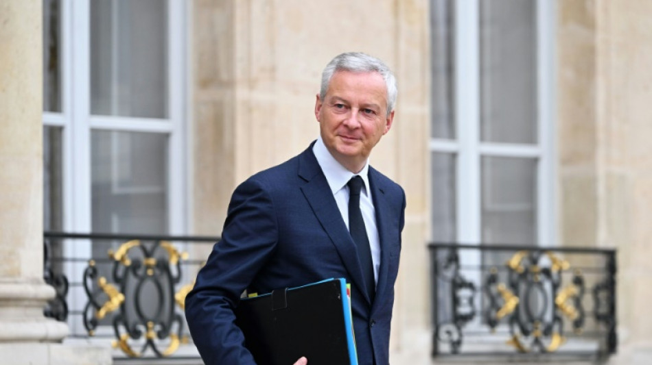 Plan climat am&eacute;ricain: Le Maire appelle l'Europe &agrave; "balayer" devant sa "porte"