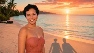 Vaimalama Chaves annonce une nouvelle relation depuis la Polyn&eacute;sie fran&ccedil;aise