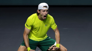 De Minaur pulls Australia level in Davis Cup semi-finals