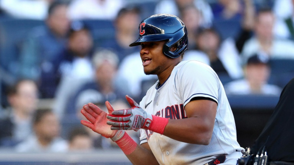 Guardians outlast Yankees to pull level in MLB playoffs