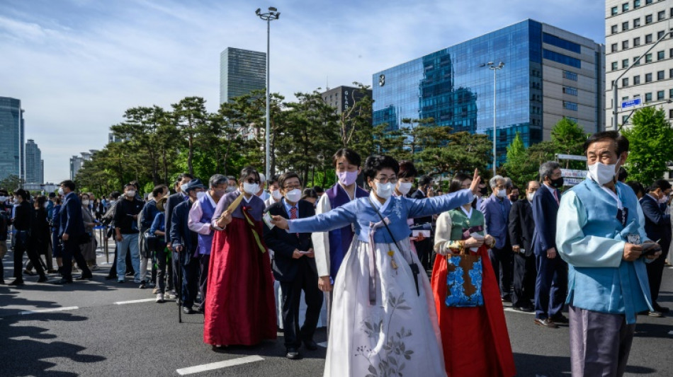 Cor&eacute;e du Sud: Yoon Suk-yeol investi pr&eacute;sident, en pleines tensions intercor&eacute;ennes