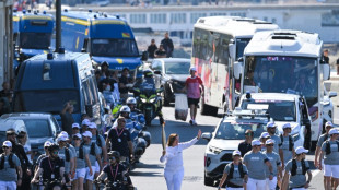 La flamme olympique a poursuivi son parcours &agrave; travers la France par le Var