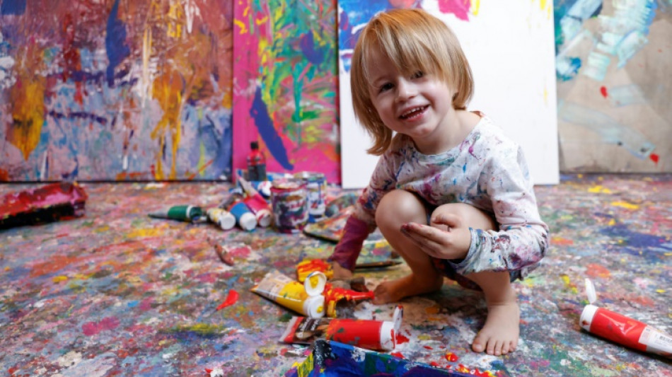 Laurent Schwarz, el "mini-Picasso" alem&aacute;n que triunfa con apenas tres a&ntilde;os