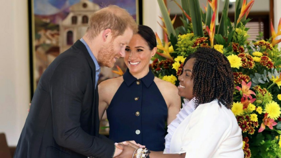 Le prince Harry et son &eacute;pouse en Colombie pour une visite d&eacute;di&eacute;e au cyberhac&egrave;lement