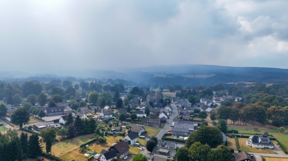 Face &agrave; l'incendie en Belgique, des Allemands somm&eacute;s de quitter leur maison