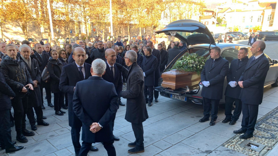 A Biella l'ultimo saluto a Maurizio Sella