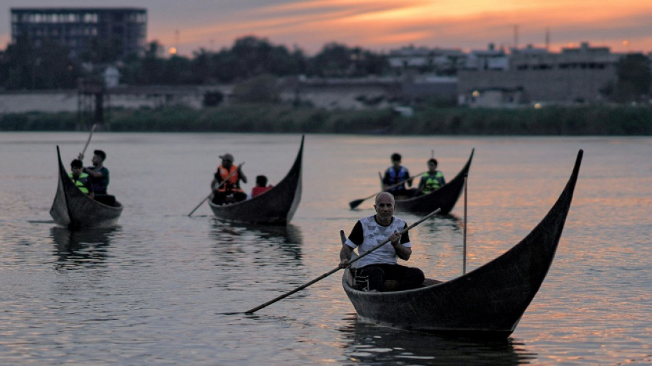 Dans l'Irak &agrave; sec, un artiste engag&eacute; pour pr&eacute;server la gondole traditionnelle