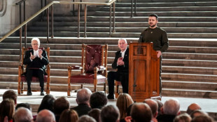En visite surprise &agrave; Londres, Zelensky obtient la perspective de livraisons d'avions