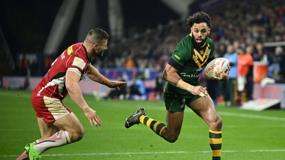Addo-Carr scores five as Australia cruise into League semis 