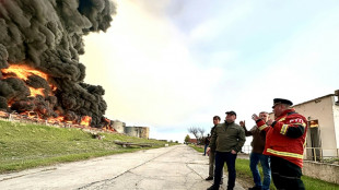 Gro&szlig;brand in Treibstofflager auf der Krim nach Drohnenangriff