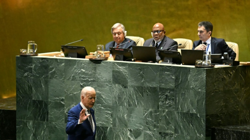 Biden insta a la ONU a detener la "agresi&oacute;n descarnada" de Rusia en Ucrania