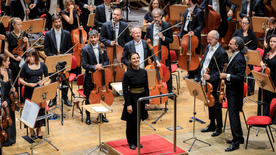 Oksana Lyniv, ultimo concerto con Orchestra Comunale Bologna