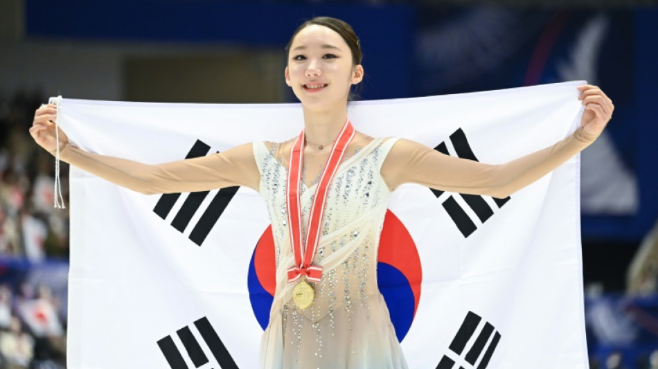 Kim, Uno take top prizes at figure skating's NHK Trophy