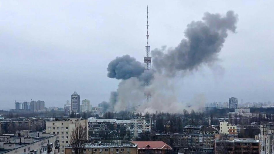 Kiew: F&uuml;nf Menschen bei Angriff auf Fernsehturm der Hauptstadt get&ouml;tet