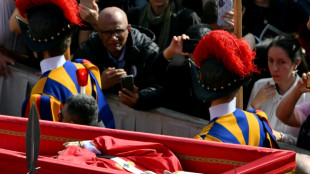 Tens of thousands bid farewell to Pope Francis lying in state