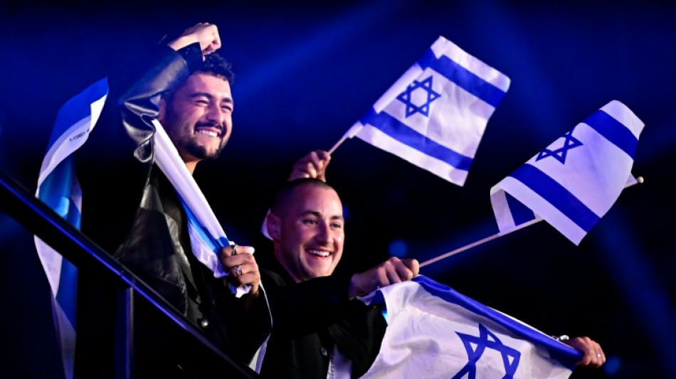 Heckler ejected from Eurovision after Israel song disruption