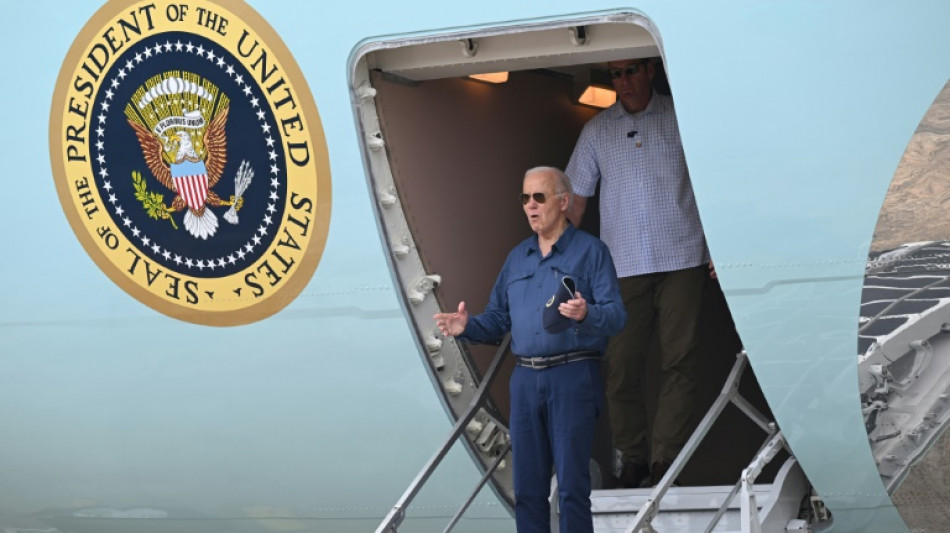 Biden aterriza en Manaos para hist&oacute;rica visita a la Amazon&iacute;a