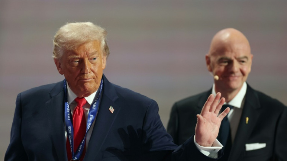 FIFA president Infantino defends giving peace prize to Trump