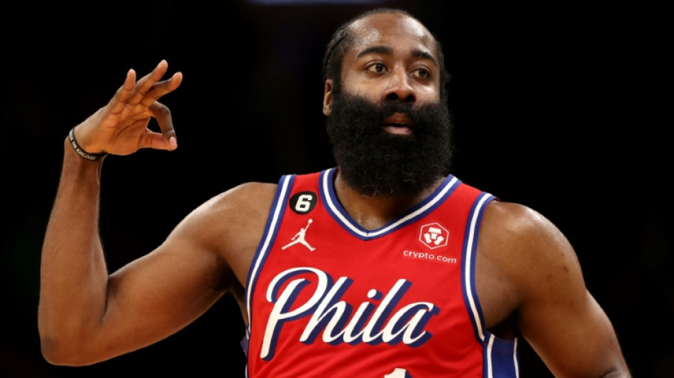 Ice-cool Harden scores 45 as Sixers stun Celtics, Jokic downs Suns