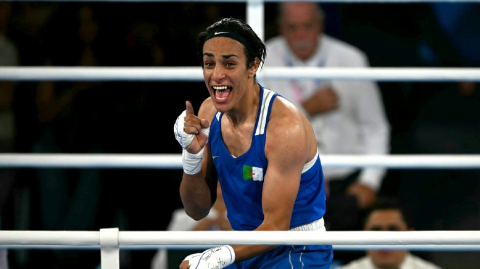 Boxe: l'Alg&eacute;rienne Imane Khelif qualifi&eacute;e pour la finale des JO