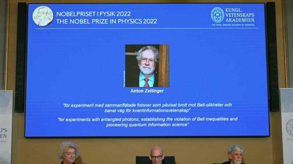 Premio Nobel de F&iacute;sica para tres pioneros de la mec&aacute;nica cu&aacute;ntica