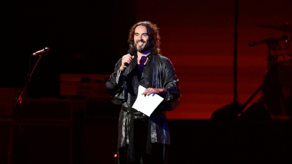 UK comedian and actor Russell Brand charged with rape