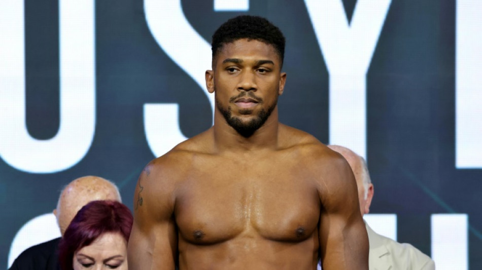 Joshua calls for boxing to tackle doping problem