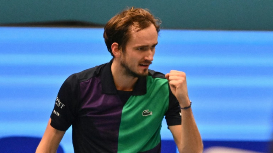 Medvedev battles back to win second title of year