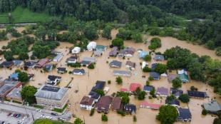 Le bilan encore provisoire des inondations dans le Kentucky passe &agrave; 25 morts